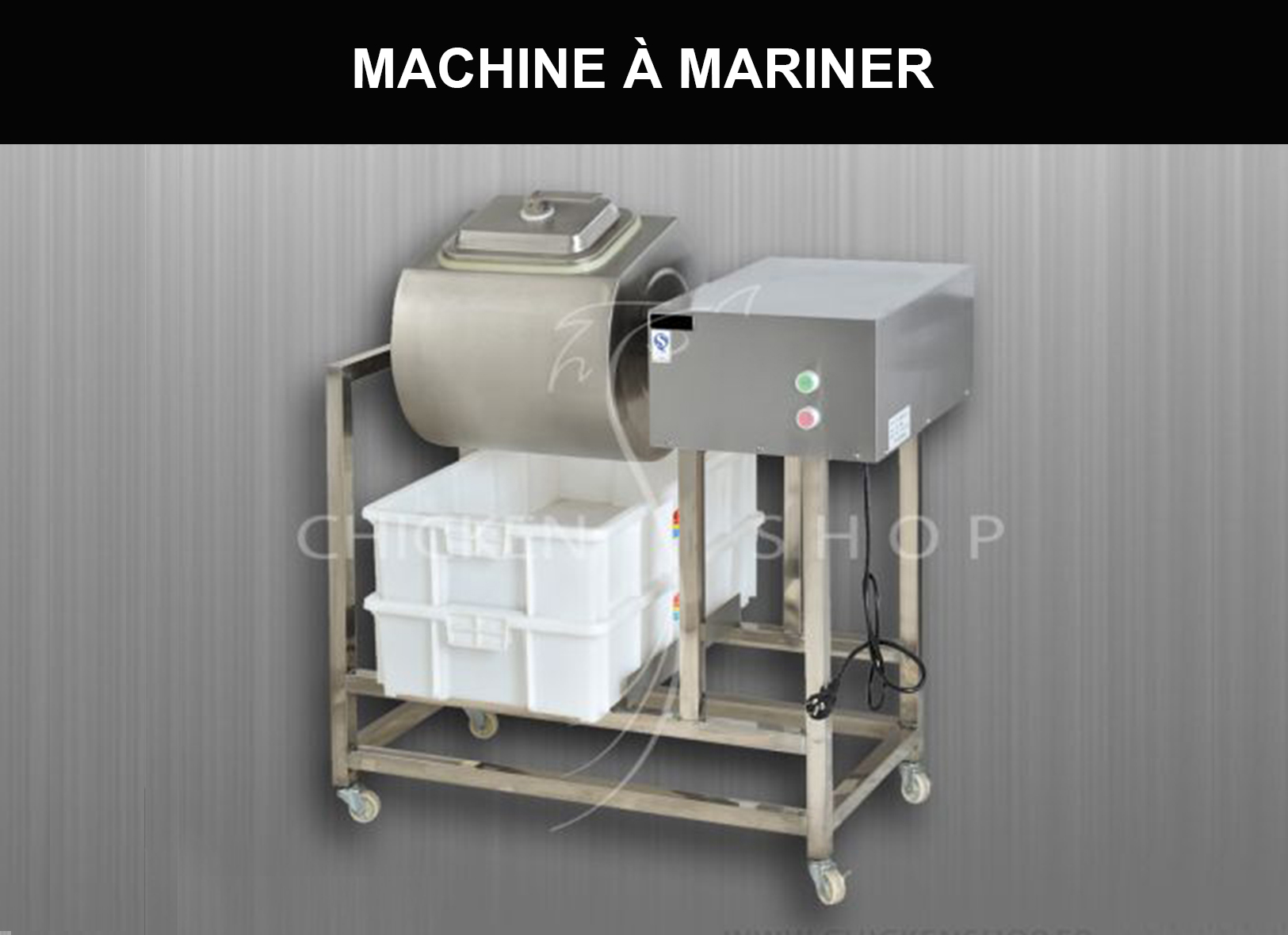 MACHINE A MARINER CHICKEN FAST FOOD SOUS VIDE